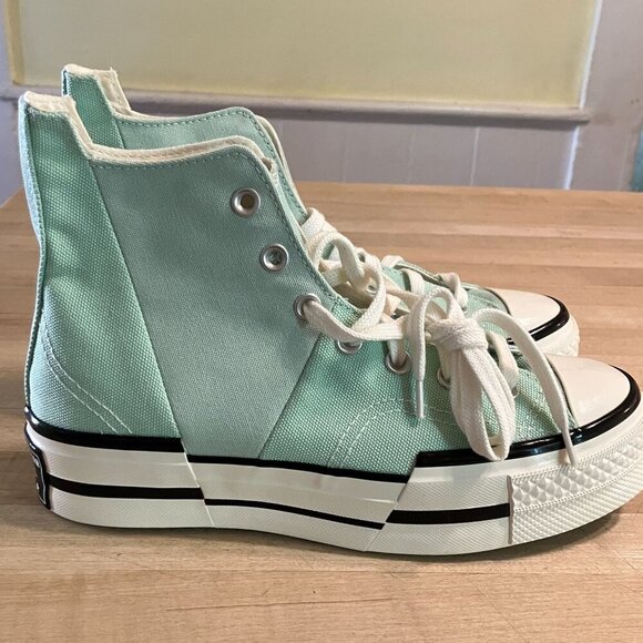 Converse Womens Sticky Aloe A11559C Chuck 70 Sneakers Size 8.5 Green Mint SP NWT - Picture 4 of 12